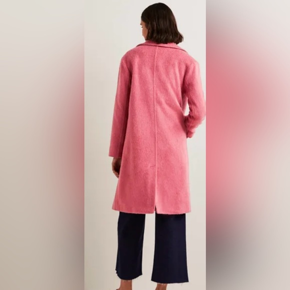 Boden Drawn Wool Coat - Dusty Red- Size 8P - NWT 
Fully lined - Picture 4 of 4